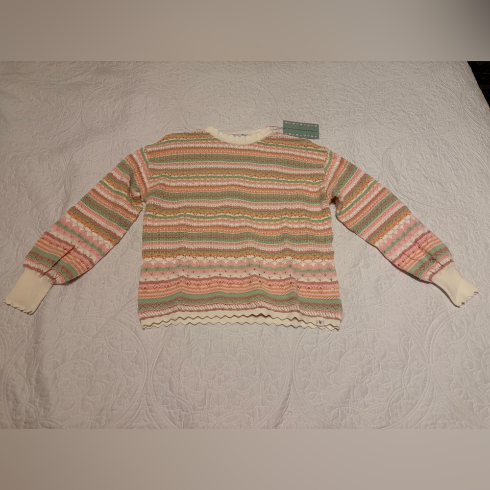 Love & Grow Striped Multicolor Sweater